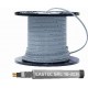 Саморегулирующийся греющий кабель EASTEC SRL 16-2 CR , M=16W,  с экранирующей оплеткой